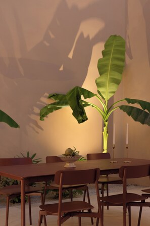 Outdoor dining - Moshoviti Residence, Arbora Olea Luxury Villas (Crete)