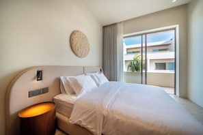 Oceanview Suite | Caja de seguridad en la habitación, wifi gratis y ropa de cama 