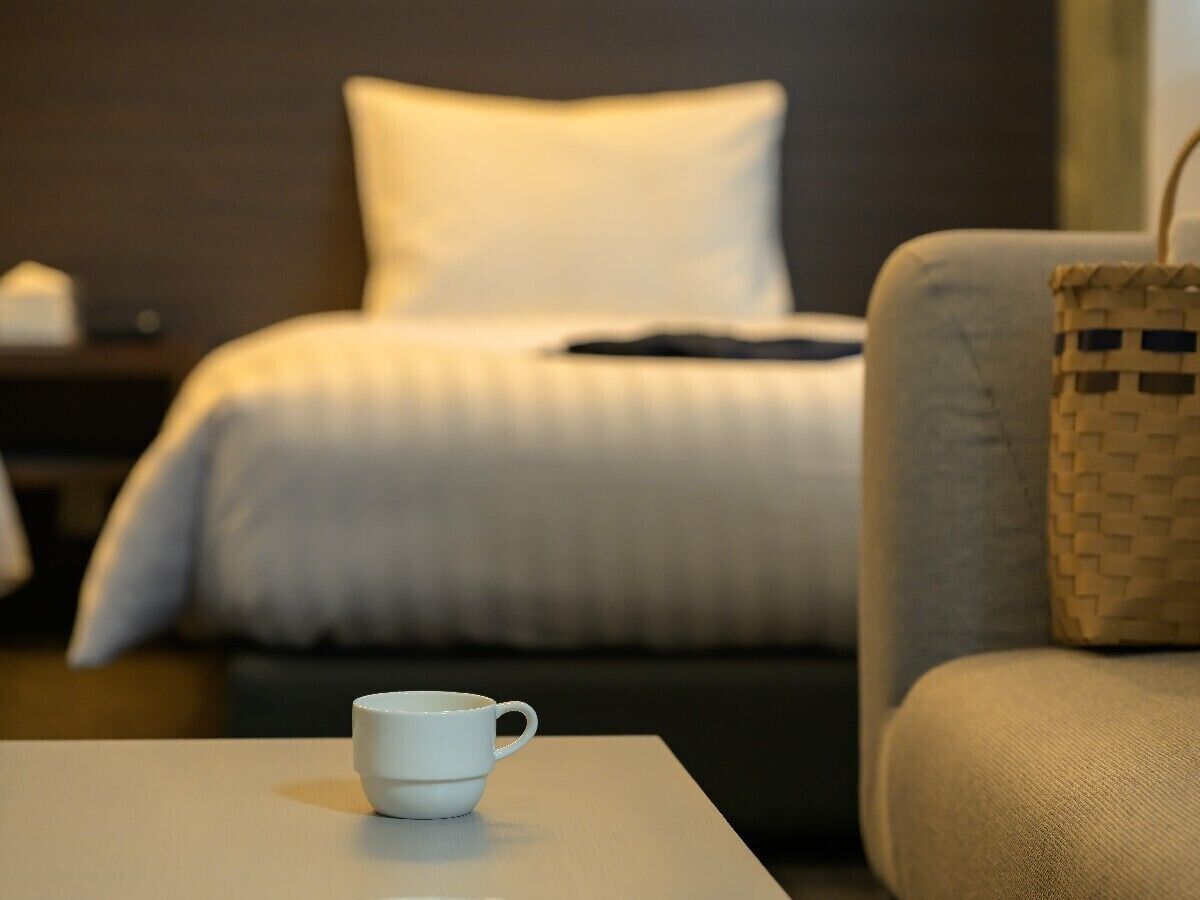 Superior Twin Room | Bathroom | Separate tub and shower, hair dryer, slippers, towels