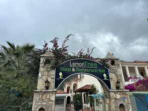 Exterior detail - lemon tree (Fethiye)