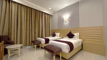 Dobbelt- eller tomannsrom – superior, hageutsikt