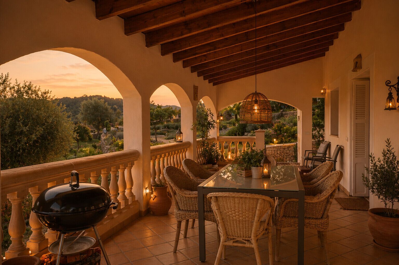Restaurante al aire libre