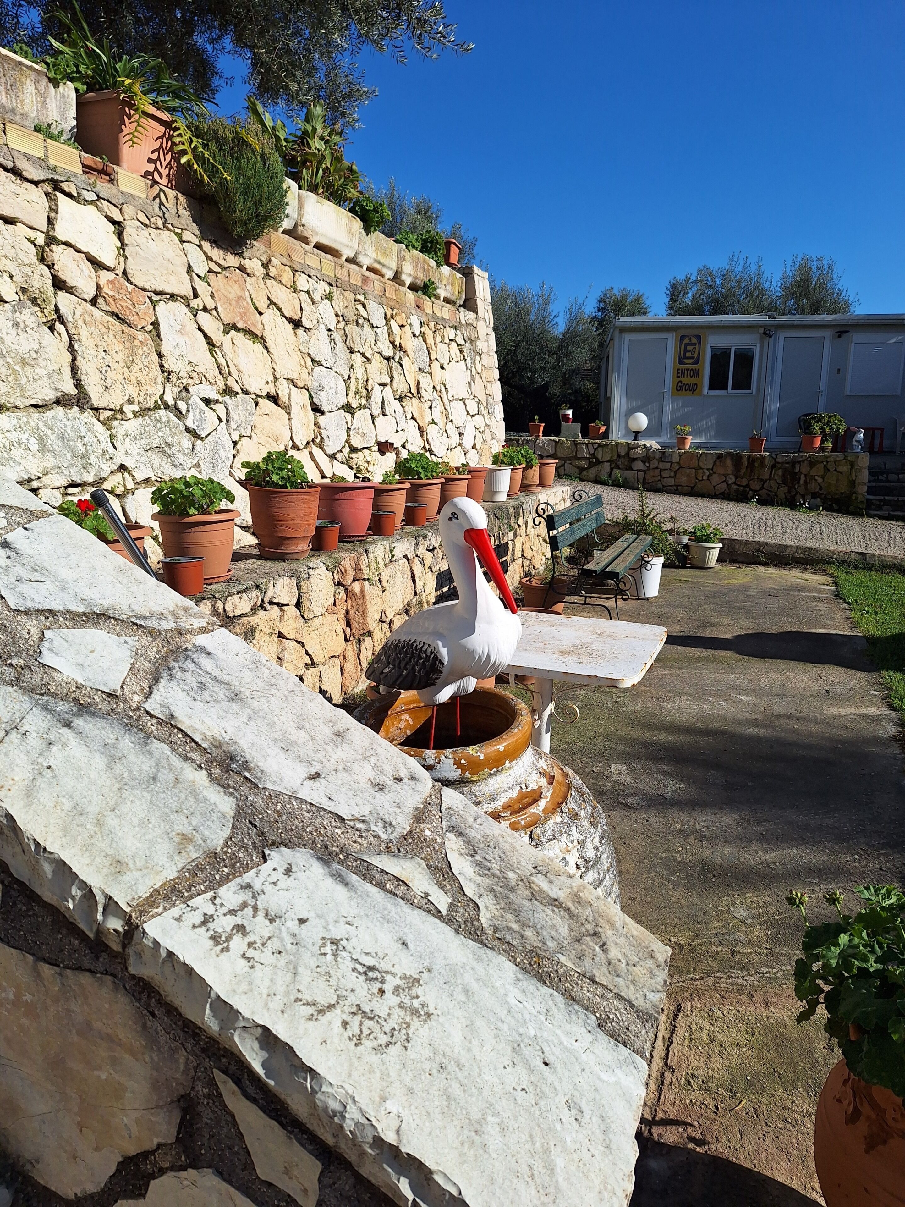 Enceinte de l’hébergement