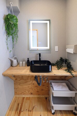 Småhus – deluxe, 1 soverom, bakgårdsutsikt | Bad