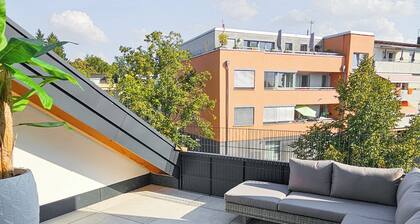 Luxus Dachgeschoss Wohnung - 9 min from Octoberfest