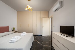 2 Schlafzimmer, Zimmersafe, Bügeleisen/Bügelbrett, kostenloses WLAN