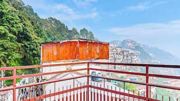 Stadsuitzicht vanuit accommodatie