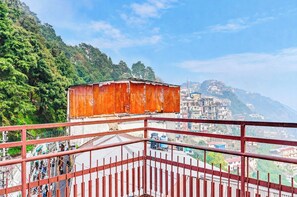 Stadsutsikt från boendet