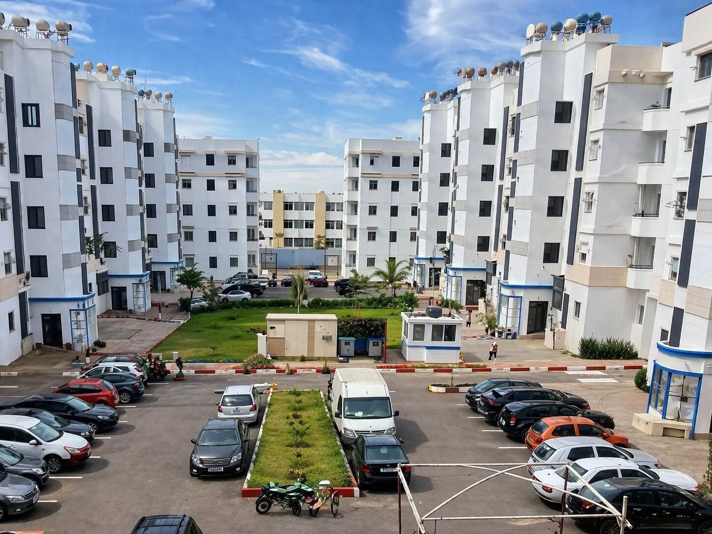 Enceinte de l’hébergement