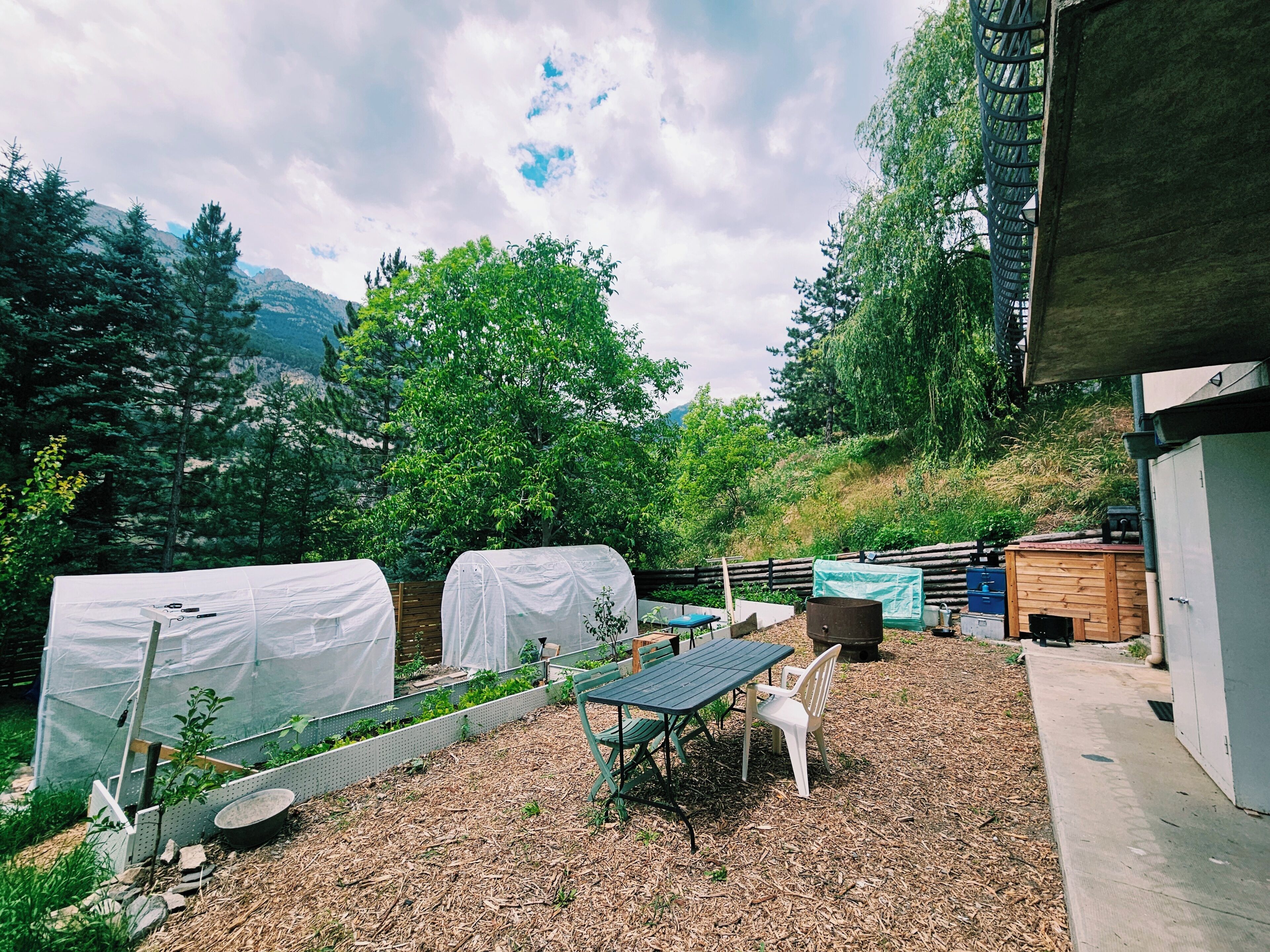 Restauration en plein air