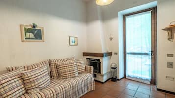 Apartamento, vista para o jardim | Área de estar