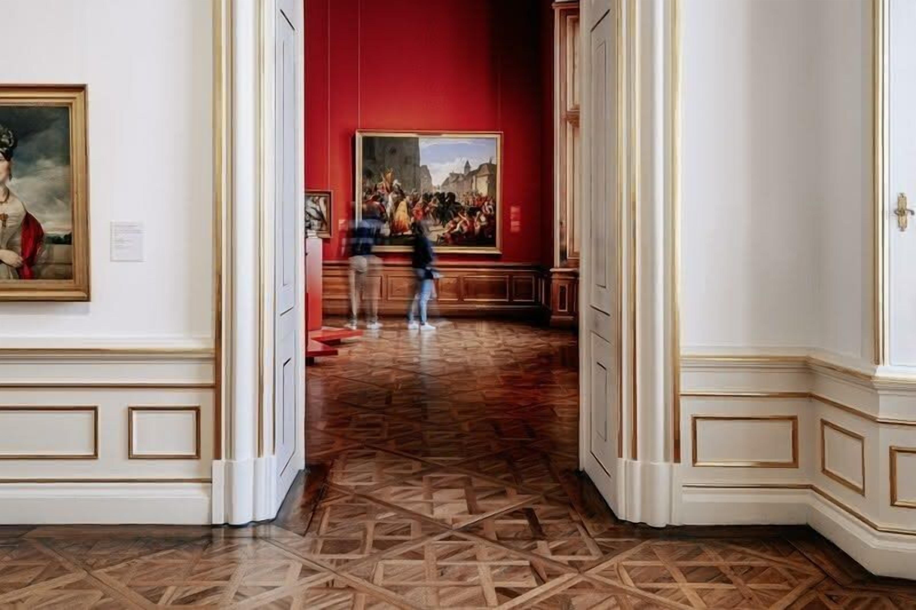 숙박 시설에서 보는 시내 전망