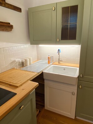 Private kitchen - Apartment in a Medieval House (Pontetto-roldo)