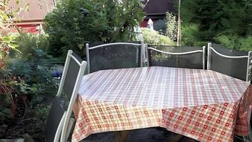 Opções para refeição ao ar livre