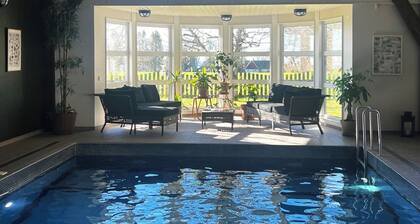 Rural accommodation near the sea with year-round access to indoor pool