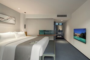 Småhus, 1 kingsize-seng, røyk, aircondition