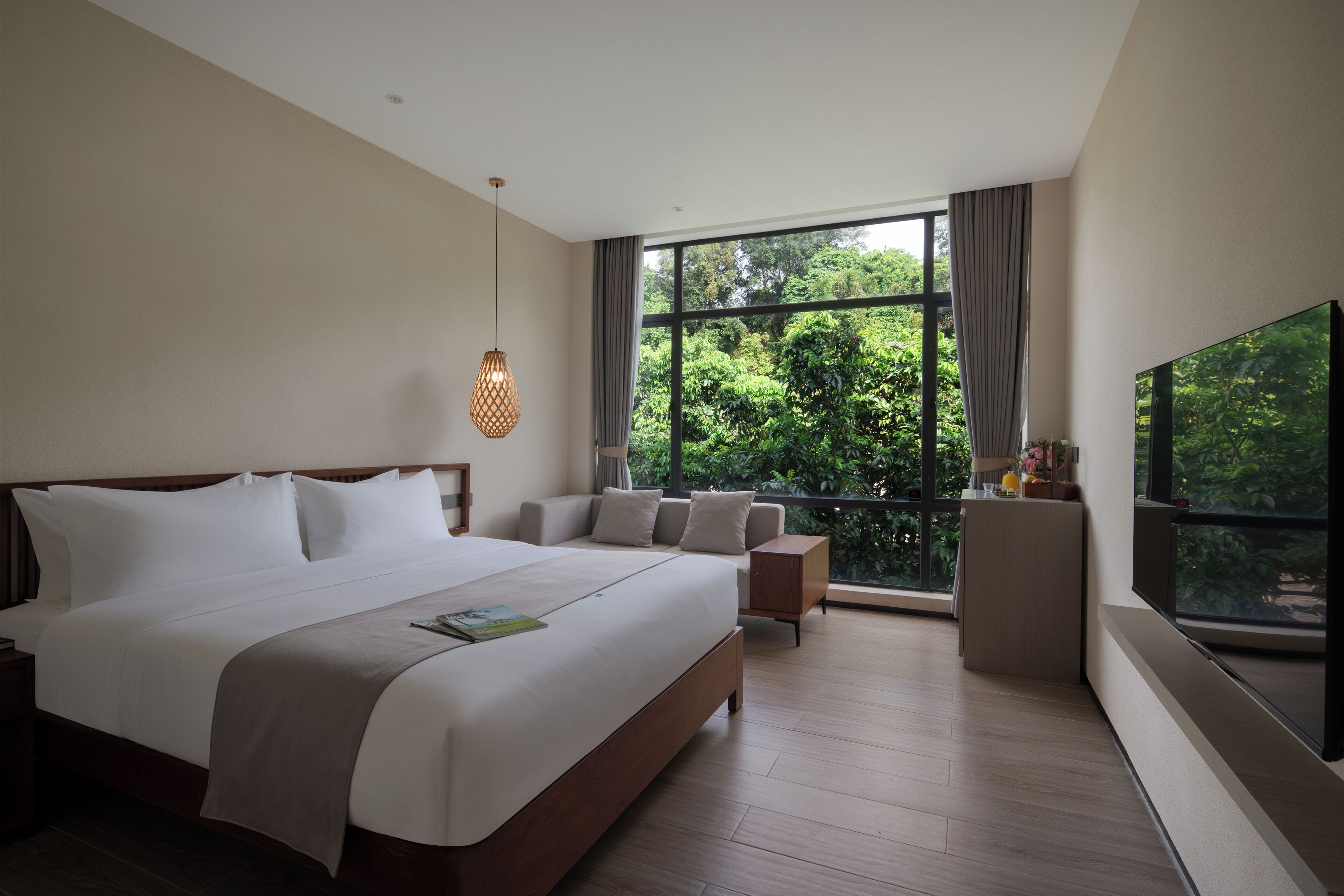 Småhus, 1 kingsize-seng, røyk, aircondition