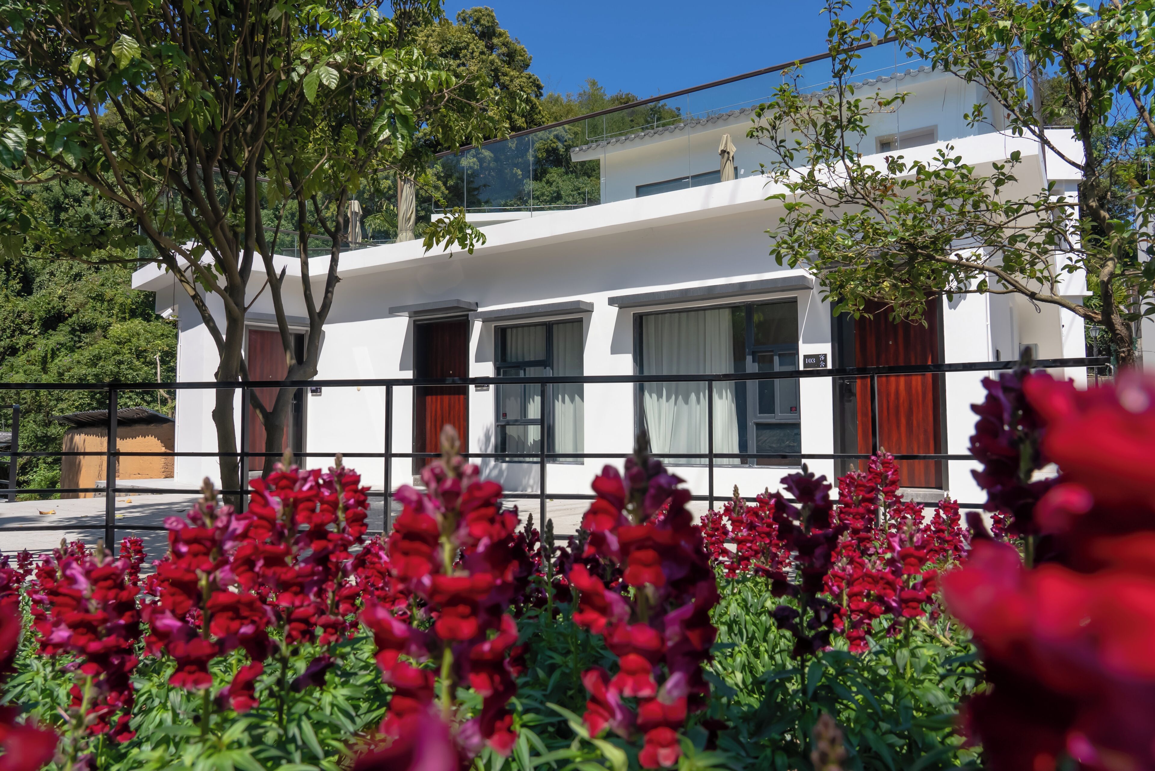 平房, 1 張特大雙人床, 吸煙房, 空調 | 外觀