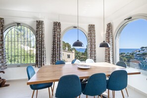 Dining - Fantastic Villa with Pool and Stunning Sea Views (Begur)