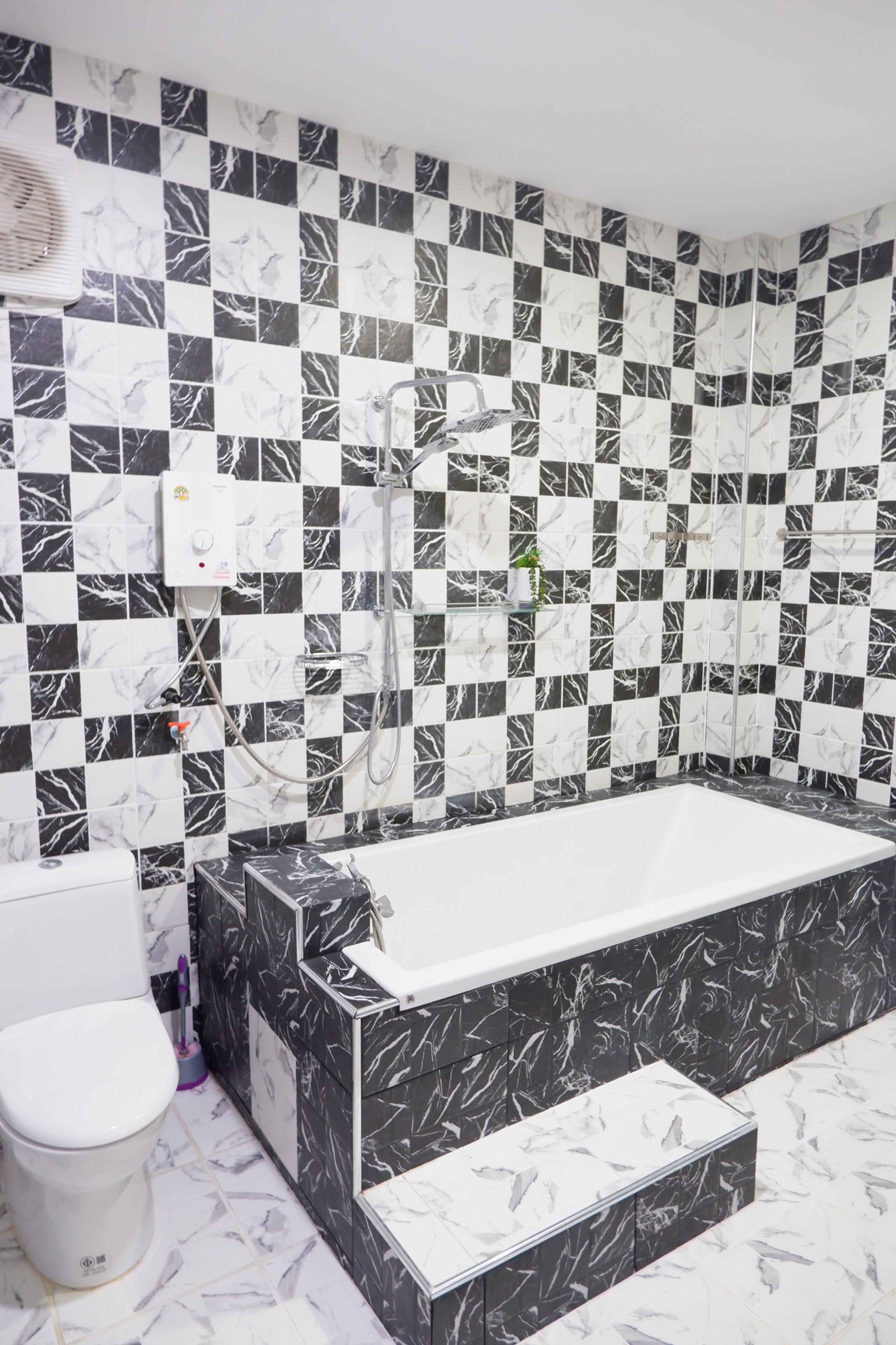 Family Villa, 2 Bedrooms, Private Pool, Mountainside | Bathroom