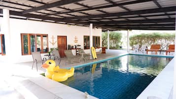 Family Villa, 2 Bedrooms, Private Pool, Mountainside | Kolam renang