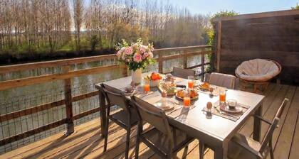 River, nature, cycling, fishing. Holiday rental in Dordogne, LâInstant de lâIsle