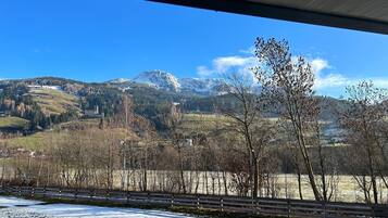 Blick von der Unterkunft