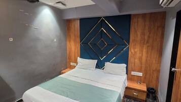 Quarto casal luxo, vista para a cidade