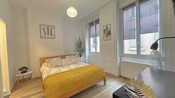1 chambre, Wi-Fi, draps fournis