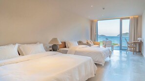 Familien-Zweibettzimmer, Seeblick