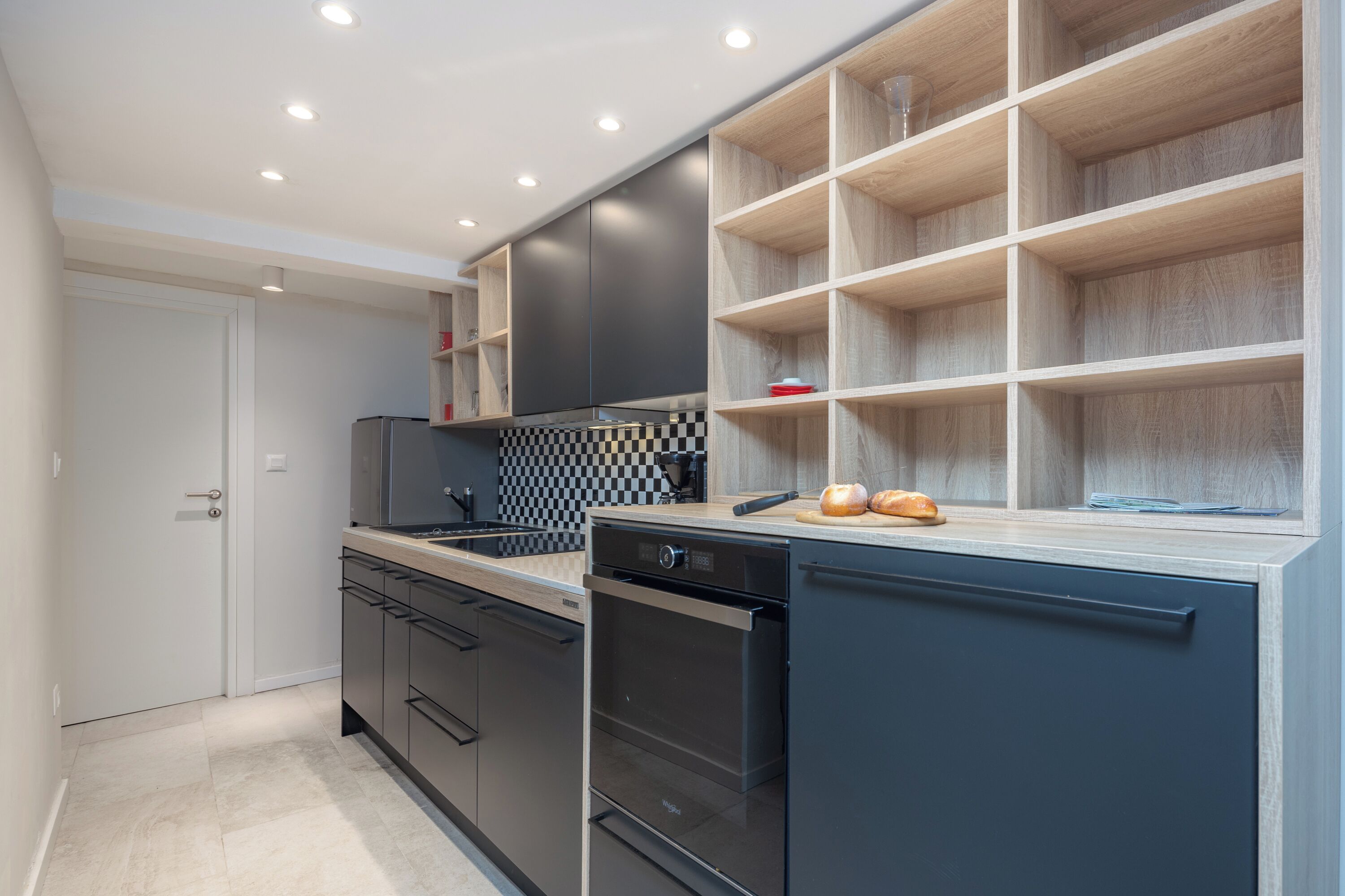 Standard-Apartment, 1 Schlafzimmer, Terrasse, Meerseite (Apartment Casa del Porto) | Eigene Küche