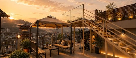 Rooftop terrace