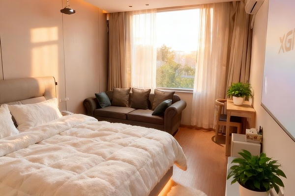 Elite Room | Peralatan tempat tidur premium, gebar bulu kapas, busa memori