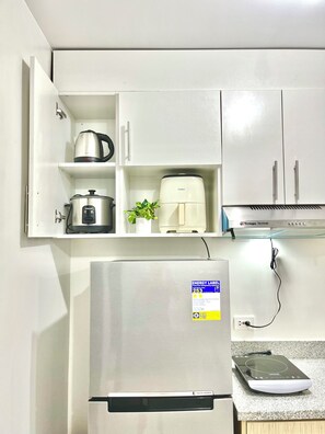 Familie appartement, 2 slaapkamers, huisdieren toegestaan, uitzicht op tuin | Privékeuken