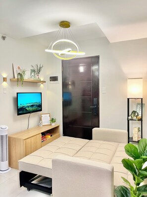 Condo dành cho gia đình, nhiều giường, bếp, quang cảnh thành phố
