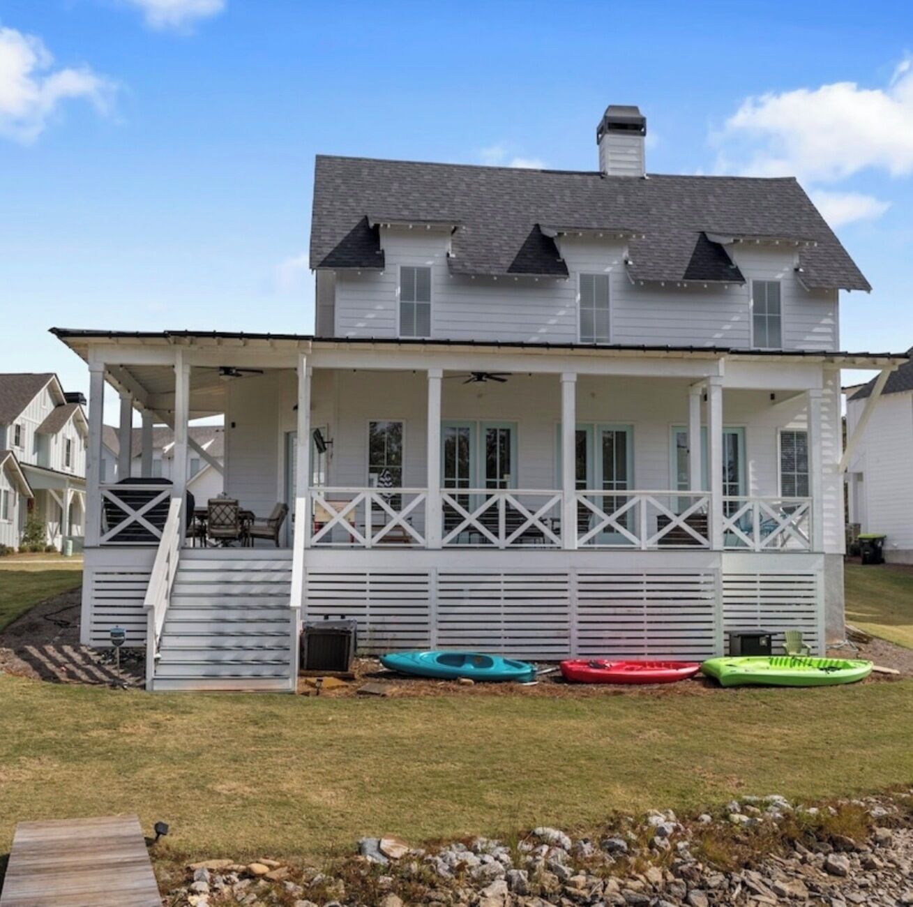 House, Balcony, Lake View | Exterior