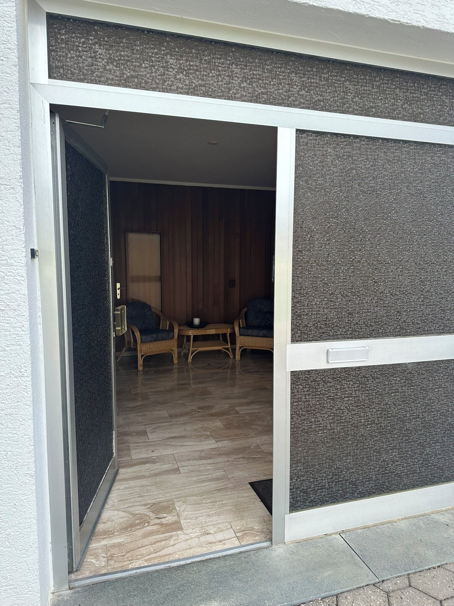 Enceinte de l’hébergement
