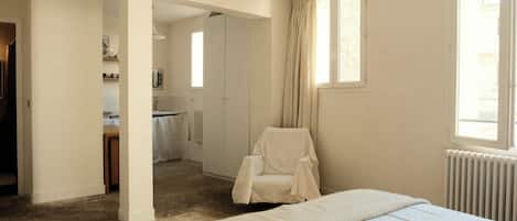 1 Schlafzimmer, Bügeleisen/Bügelbrett, kostenloses WLAN, Bettwäsche