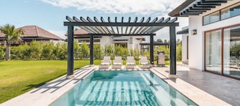 Bungallow w Pool bqq at Green Village Bca