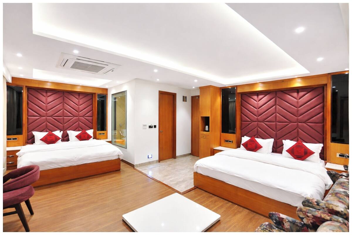 Quarto casal família | Vista do quarto