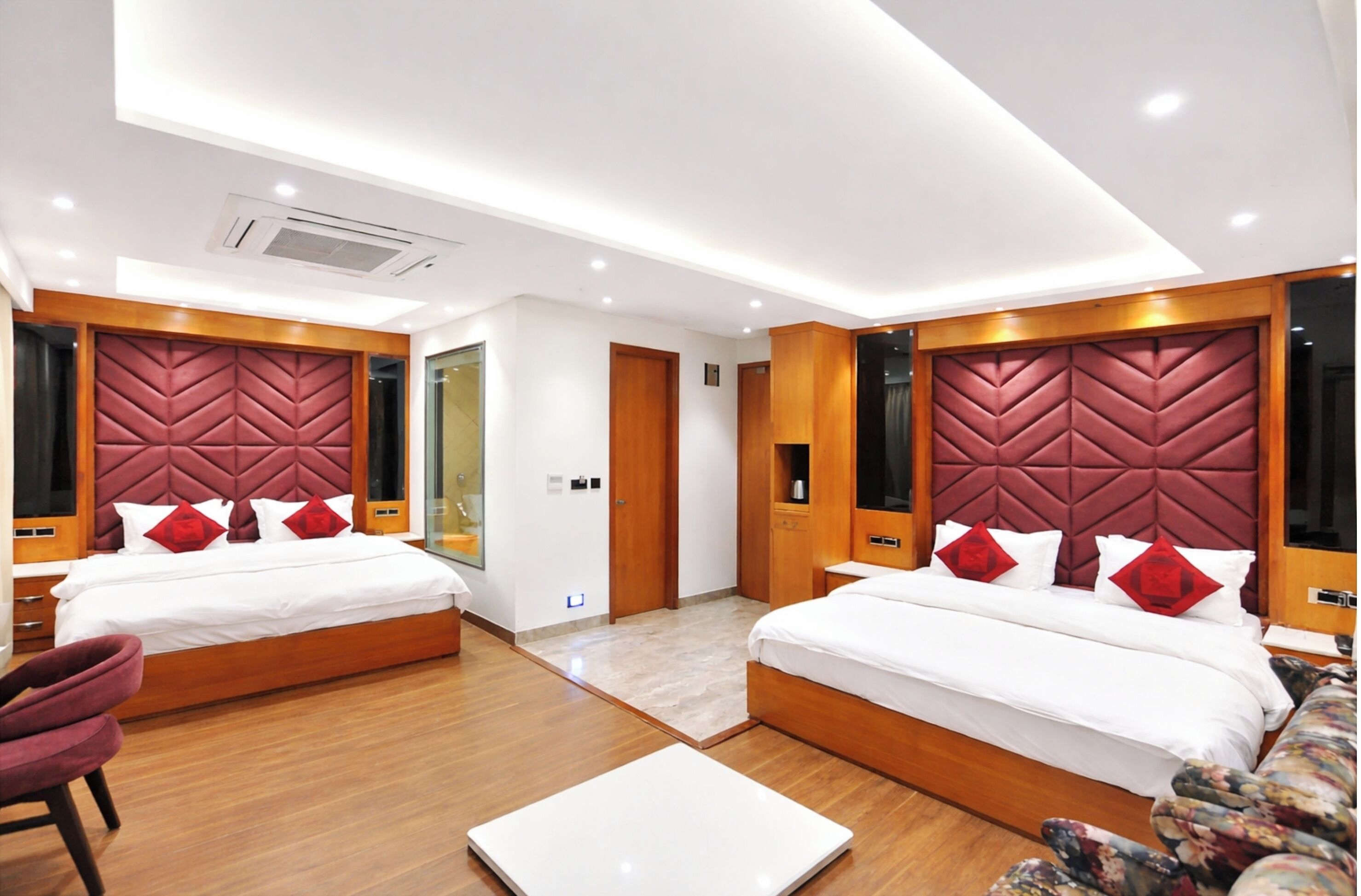 Familien-Doppelzimmer | Ausblick vom Zimmer