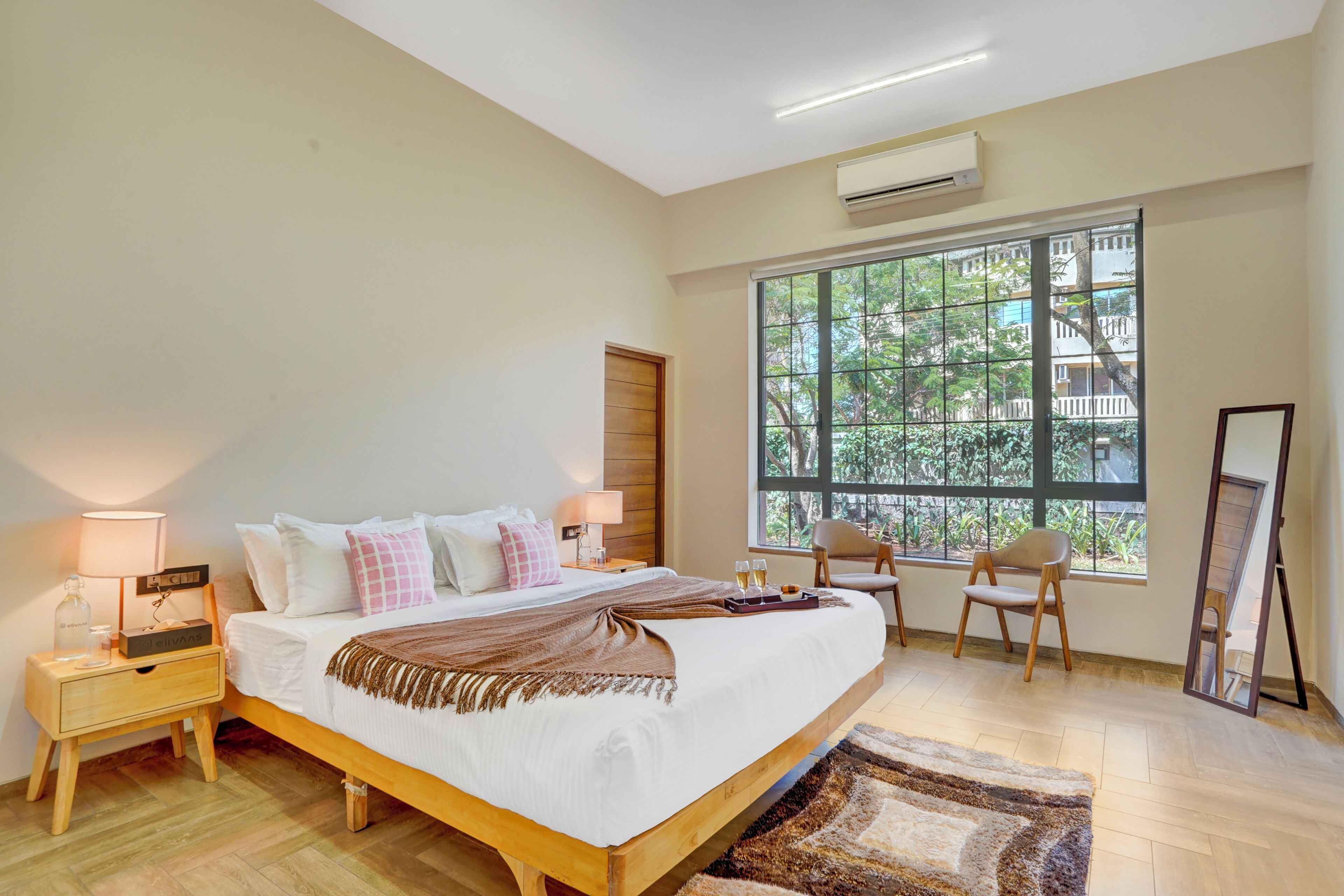 Deluxe-huvila, parveke