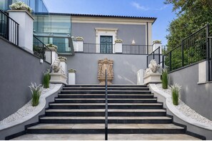 Façade de l’hébergement