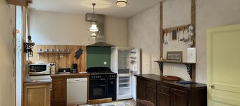 Maison individuelle, animaux admis - 6 pers.
