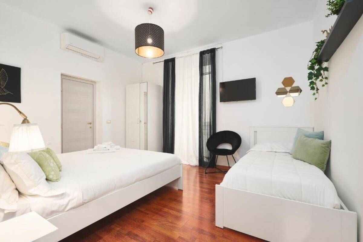 Kamar Triple | Kedap suara, tempat tidur bayi gratis, Wi-Fi gratis, dan seprai linen