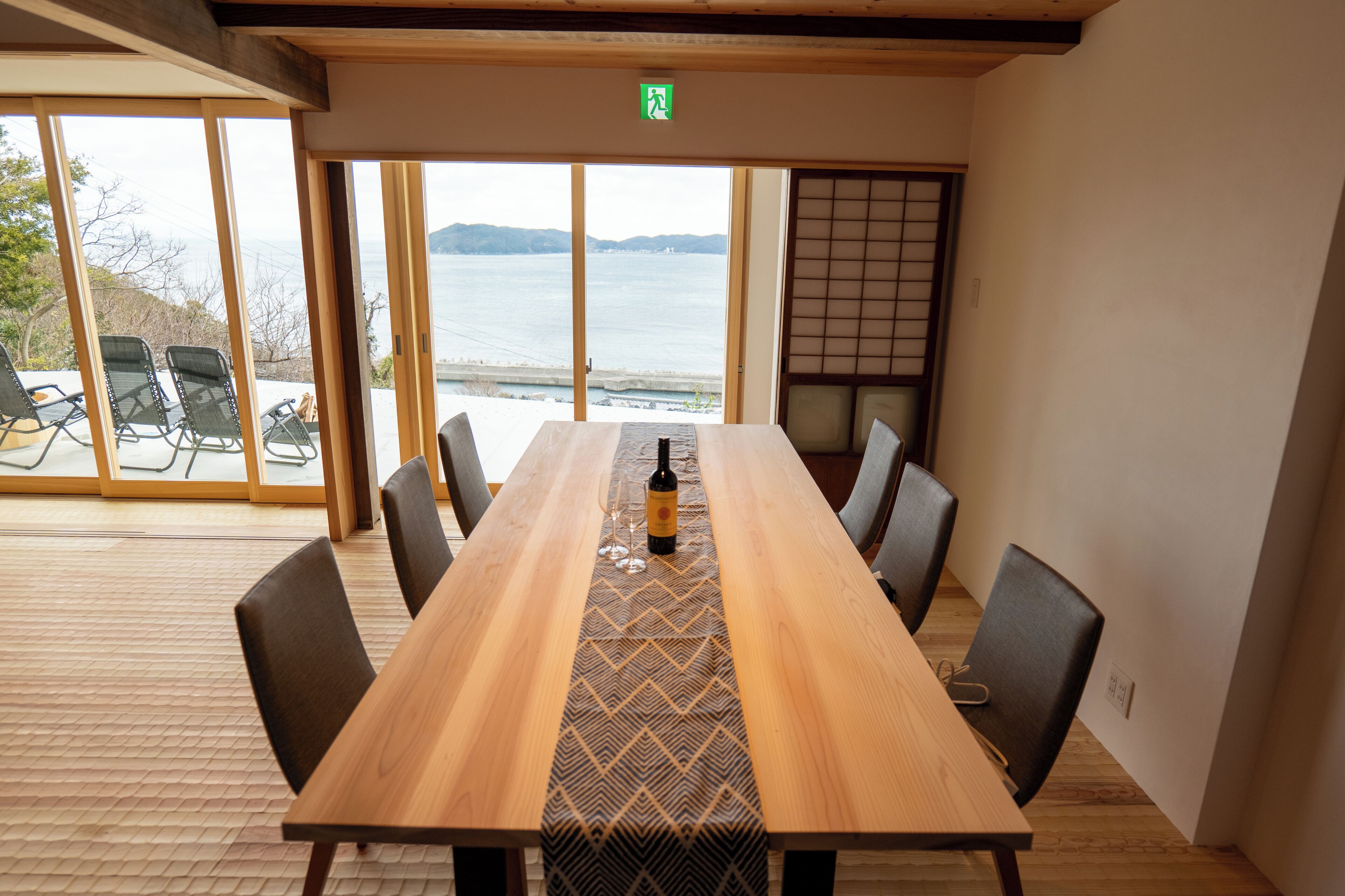 別墅, 5 間臥室, 露台, 海景 | 用餐區