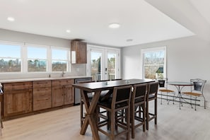 House, Multiple Beds, Patio, Garden View (Drift Cottage) | Private kitchen - Drift Cottage Steps to Beach (Old Orchard Beach)