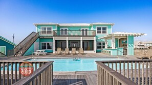 Pool - Luxurious Gulf-front Home W/ Private Pool - 5 Br 5.5 Ba (Gulf Shores)