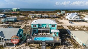 Exterior - Luxurious Gulf-front Home W/ Private Pool - 5 Br 5.5 Ba (Gulf Shores)