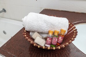 Presidential-Doppelzimmer, Stadtblick | Badezimmer